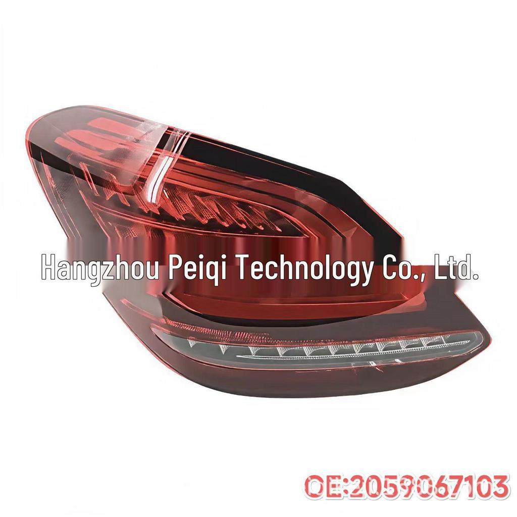 Compatible Rear Taillights for 17-21 Mercedes-Benz C W205 Models (2059067103, 2059067203)