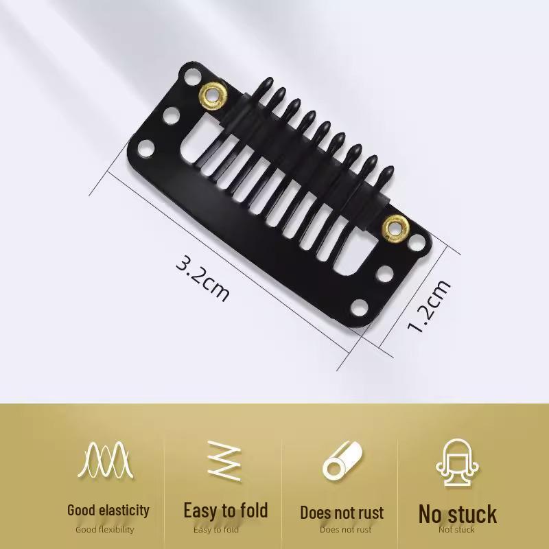 Windproof Beret Hat Wig Clip: Invisible, Anti-Drop Fixation for Hair Pieces