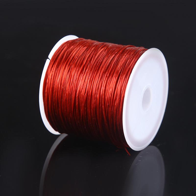 Elastic Cord for Round Crystal Buddhist Beads: Bracelet, Necklace, and Jade Beading String.