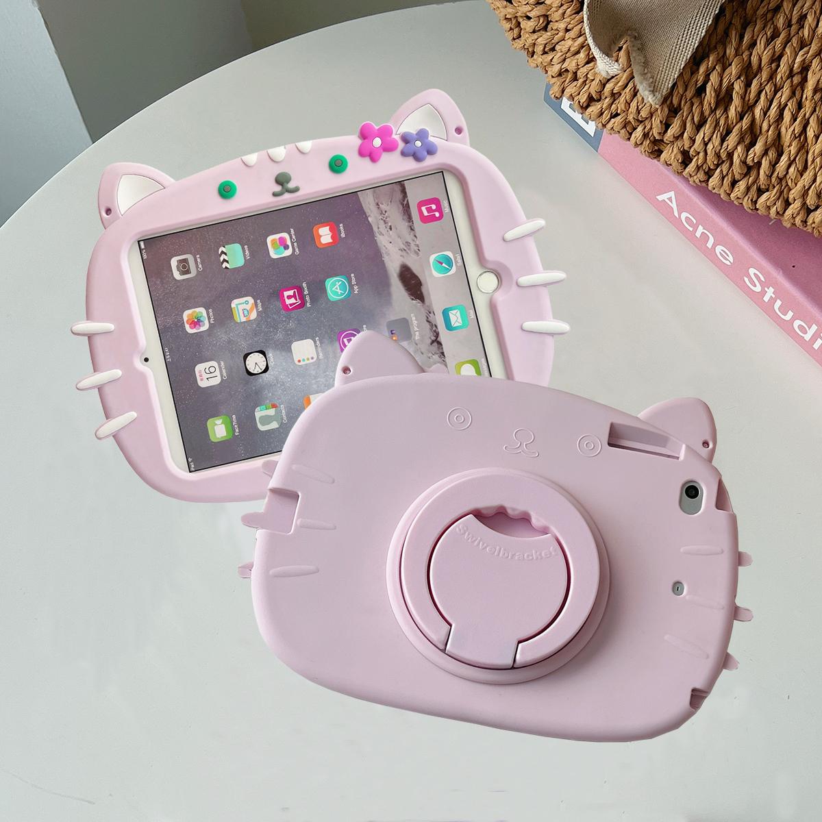 

Case For Samsung Galaxy Tab A9 Plus 11 A9 8.7 A8 10.5 S6 Lite 10.4 A7 Lite T220 T500 T510 T290 Kids Cartoon Tablet Stand Cove A7 (10.4inch) T500