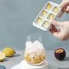 Eiswürfel Eisbox Gefrierform Kühlschrank Selbstgemacht Gefrorene Eisbox mit Deckel PP Selbstgemacht Küchenwerkzeuge Kreative DIY Form 6 Gitter