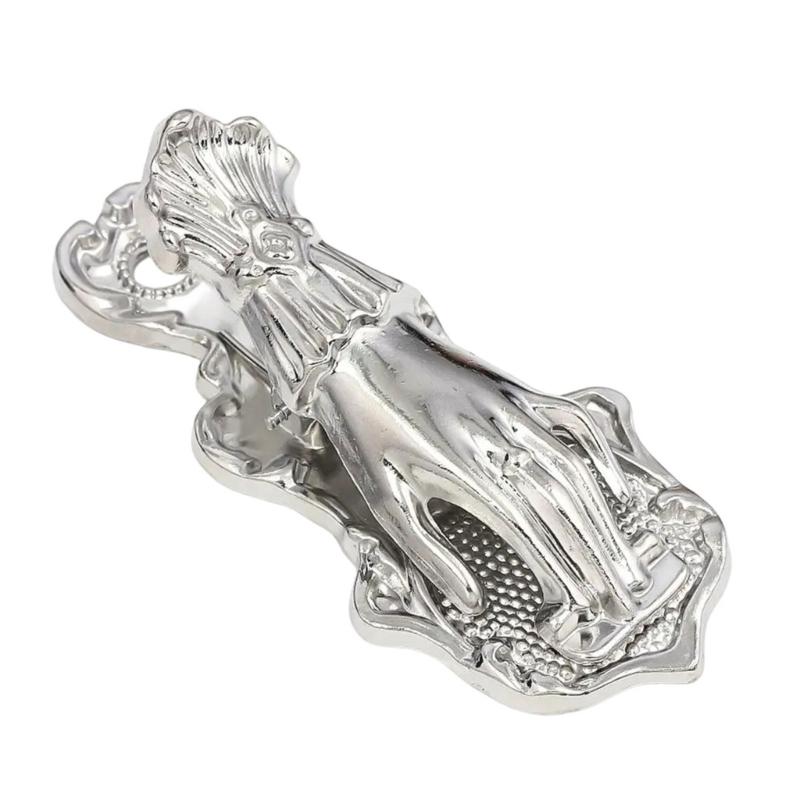 Vintage Bookmarks Hand Shape Metal Bookmarks Page Holder Clip Decorative Paper Clip for Reading Scrapbooking Journaling