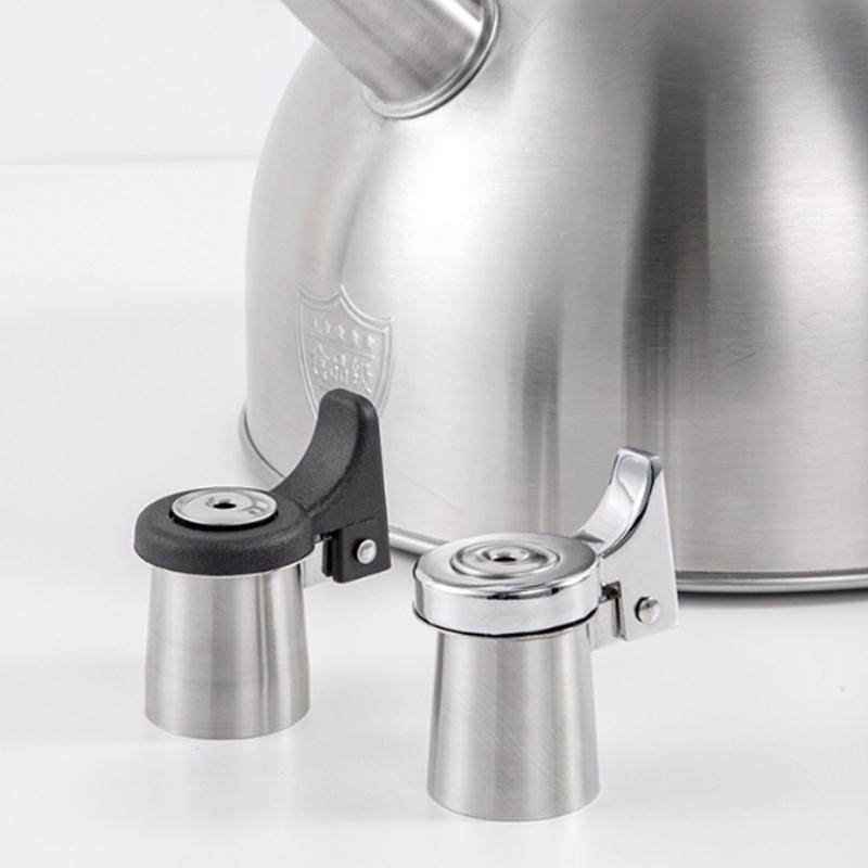 Kettle Spout Whistle Nozzle Stainless Steel Kettle Spout Teakettle Nozzle Water Boiling Kettle Replacement Accessory