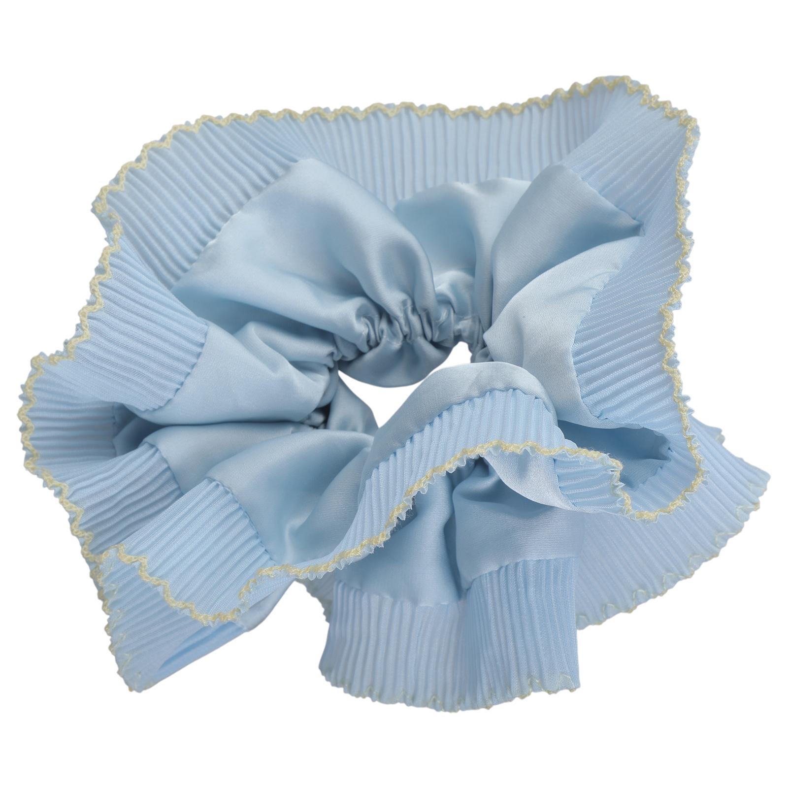 

Элегантные резинки-скранчи с кружевной отделкой для женщин, мягкие тканевые повязки для волос, эластичные резинки для волос, удобные накладные пряди, украшение для волос