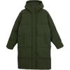 Bz Cc Down Hooded Solid Color Casual Jacket Unisex Jacket Army-Green 625542-69