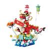 Building Block Dragon King He Xilong Chinese New Year Festival Small Particles Ornament Creative Gifts New Gifts