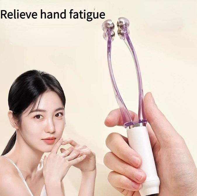 Finger-Massagegerät mit Magnetperlen, Rollen-Handgriff für Gelenkschmerzen und Stressabbau