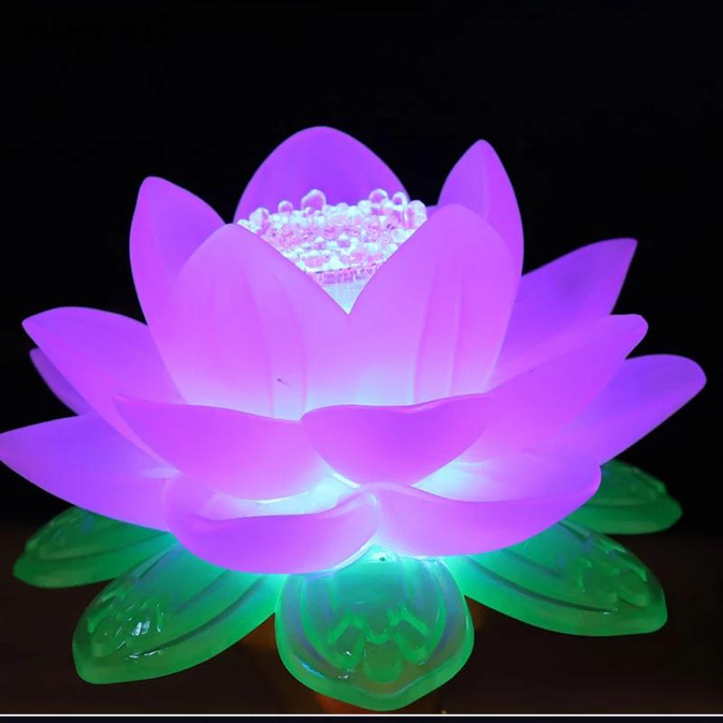 1Pc Colorful Simulated Candlestick Lantern Buddhist Hall Utensils Temple Sacrifice Pray for Auspiciousness Ensuring Safety