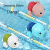 Wind-Up Baby Bath Toys: Turtle, Dolphin, Duck Swimming Set for Kids