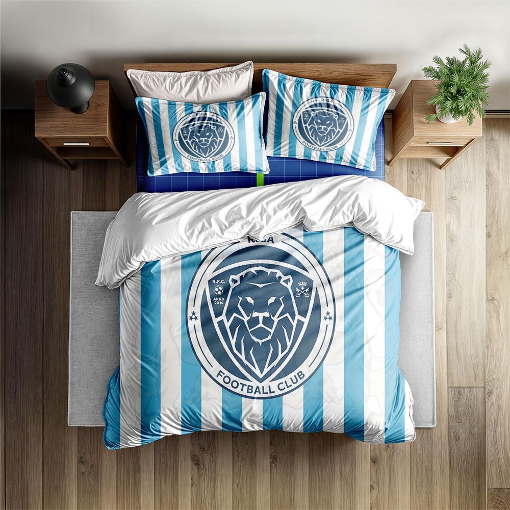 Riga Fc  Duvet Cover Set King Queen Double Full Twin Single Size Bed Linen Set