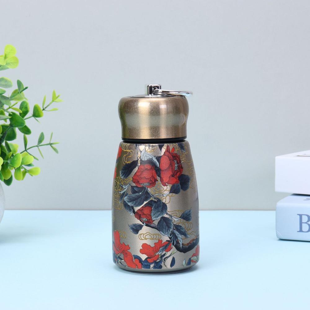 Stainless Steel Water Bottle 300ml Slim Insulated Thermal Water Bottle  Sports