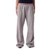Pantalones de chándal rectos de corte relajado para mujer - Ropa urbana, pantalones casuales anchos con cintura elástica - Estilo de los 2000s