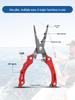 Portable Multi-functional Fishing Pliers - Lightweight Hook Remover & Line Cutter for Outdoor Use