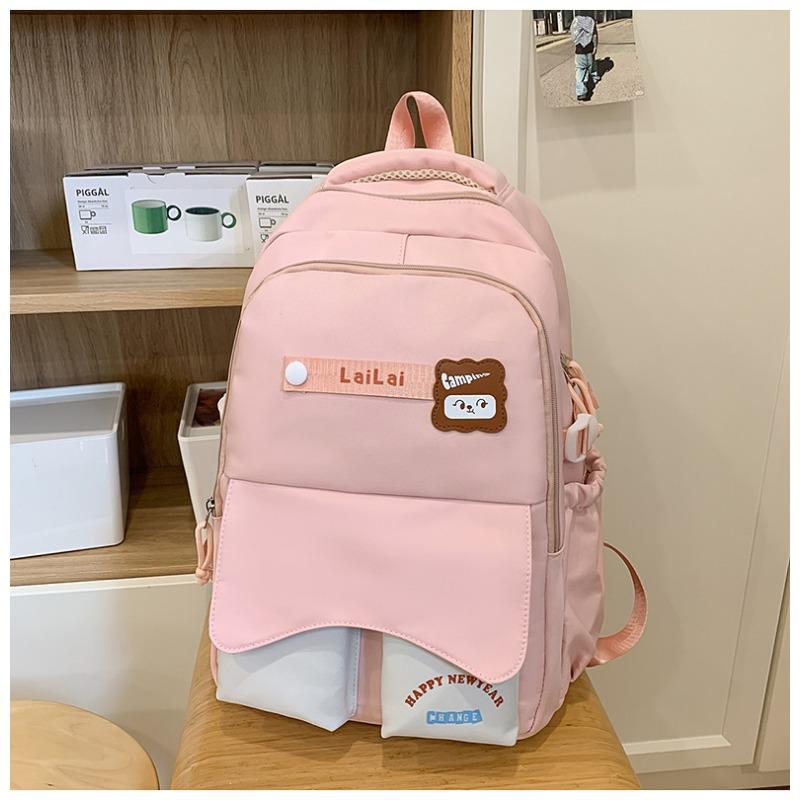 Large-capacity Schoolbag Female High Value Junior and Senior High School Students' Shoulder Bags Are Cute and Fresh Multifunctional Backpacks.