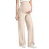 Maternity Yoga Pants, With A Belly Pocket, Stretchy Wide-leg Work/casual Pants, Maternity Loungewear Pants