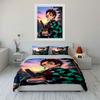 Character holding a sword. Bedding sets Duvet cover sets Duvet covers Pillowcases(1 * Duvet Cover 2 * Pillowcases without duvet insert)