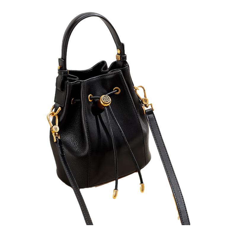 Hush Puppies Women s Synthetic Leather Bucket Shoulder Bag