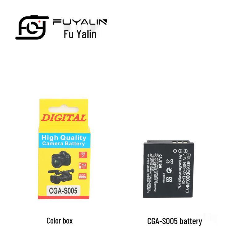 CGA-S005E Battery for Panasonic DMC-FX100, FX10, FX50, LX3, LX2, FX9