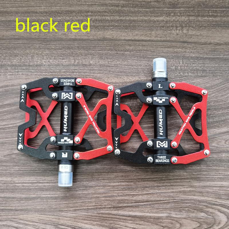2021 New Wide Flat Mountain Road Cycling Bicycle Bike Pedal 3 Sealed Bearings 9/16 MTB BMX Pedals 5 Colors Available