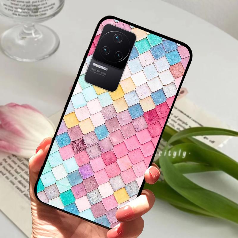 For Redmi K50 Pro Case K 50 5G TPU Soft Silicone Phone Covers For Xiaomi Redmi K50 Ultra Shockproof Bumper Fundas Cute Animal