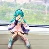 New 14Cm Anime Hatsune Miku Model Kawaii Character Ornaments Love Sailor Uniform Car Ornament Collectible Figure Gift