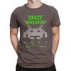 Arcade Space Invaders Video Game Retro Vintage T -Shirt for Arrivals Male Funny Top Tees 100% Cotton Novelty  Plus Size