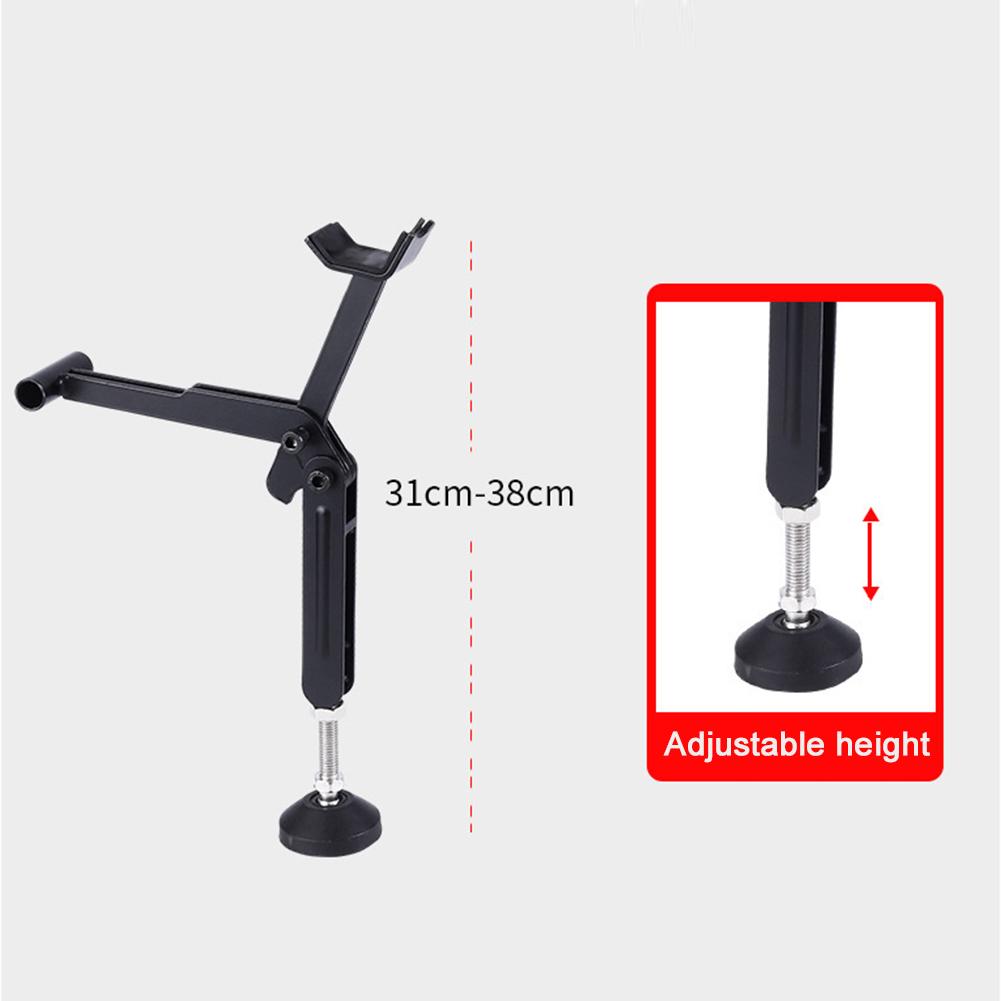 Motorrad Hinterradheber, Faltbarer Stabiler Schwingenarmheber, Motorradradstütze, Rostfreier Stahl Parkrahmen