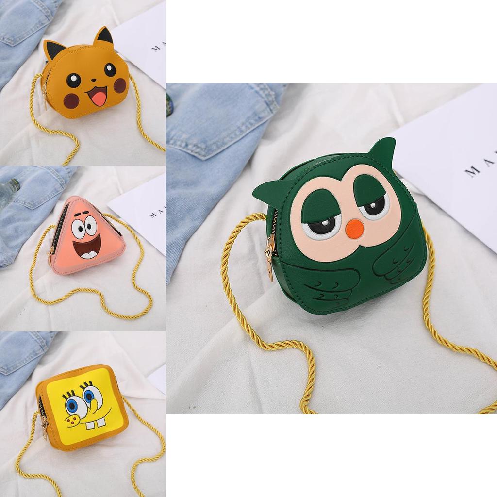 Schattige Cartoon Kinder Tas Schattige Mini PU Leer Crossbody Voor Kinderen