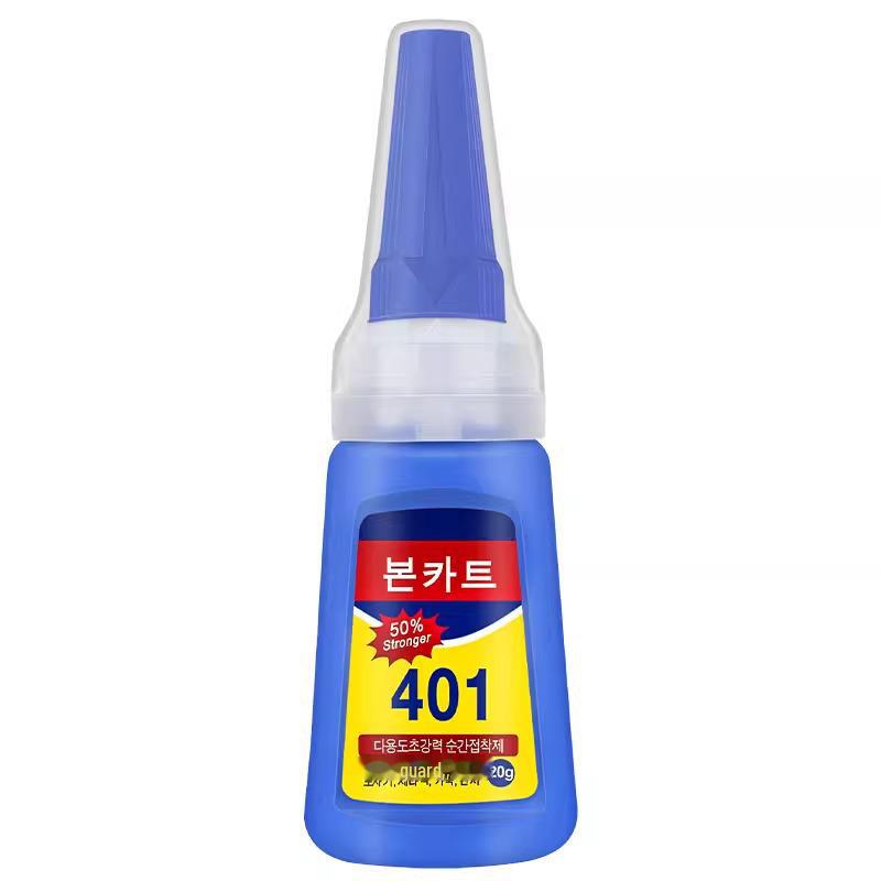 Universal 401 Strong Waterproof Quick-Dry Repair Glue for Wood, Plastic, Glass, Metal - 20g