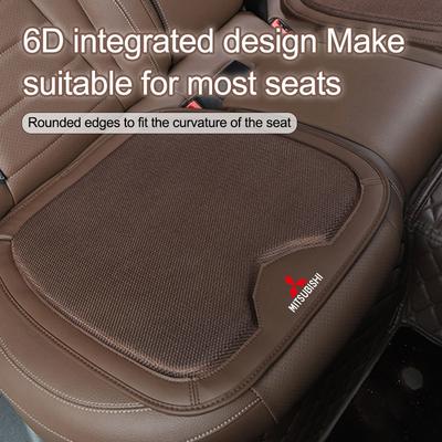 Car Anti-slip Ice Silk Seat Cushion Breathable Seat Pad For Space Star Eclipse Cross ASX Xl Lancer 9 Galant Ralliart
