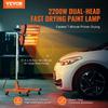 2200W High Power Infrared Paint Curing Lamp for Auto Drying Body Heating
