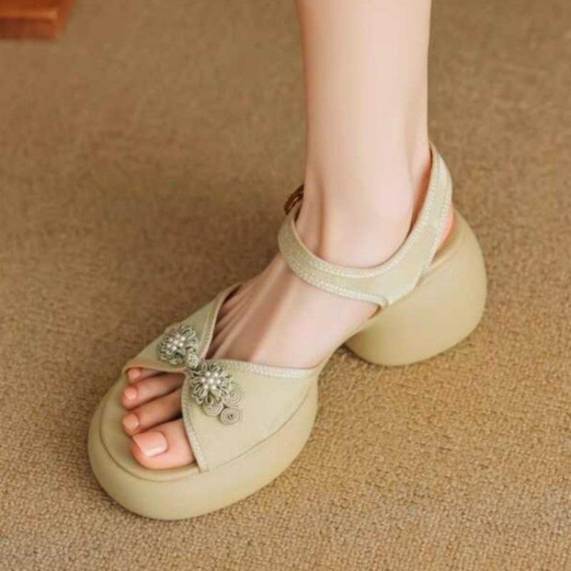 

Модные босоножки женские роскошные ретро легкие роскошные маленькие и популярные французские туфли 2024 года лето новые женские туфли модные босоножки для верхней одежды 36 жёлтый