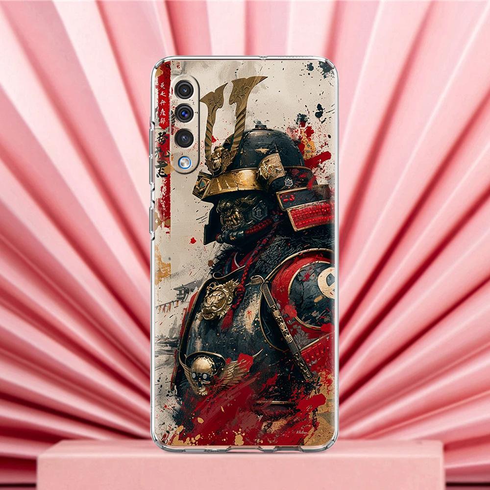 Case For Samsung A56 A36 A26 A24 A16 A14 A12 A32 A50 A70 A20E A22 A40 A34 A54 A42 A52 5G A04s A06 Cover Japanese Bushido Samurai