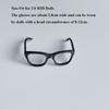 Handmade 1/6 Doll Plastic Glasses Fashion High Stretch Jumpsuit for 1/3 BJD 30/60cm Dolls