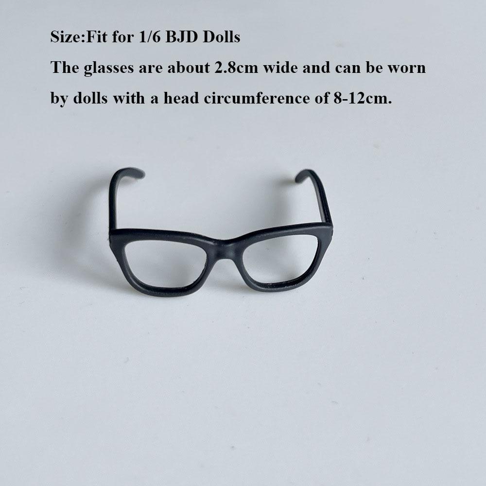 Handmade 1/6 Doll Plastic Glasses Fashion High Stretch Jumpsuit for 1/3 BJD 30/60cm Dolls