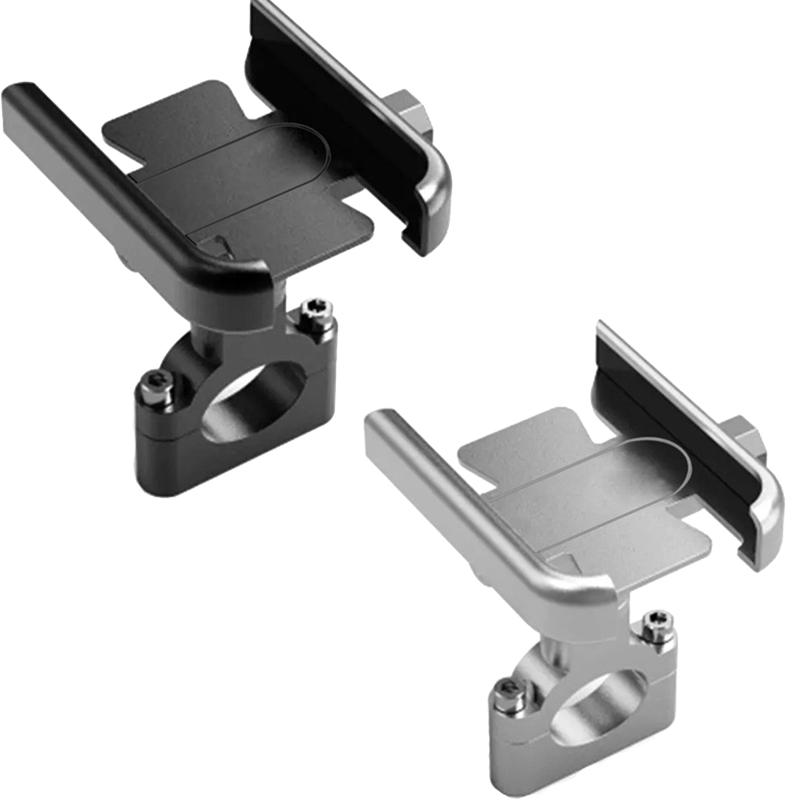 Motorcycle Bicycle Phone Holder GPS Bracket Cellphone Stand Rearview Mirror Handlebar Mount Compatible For Xiaomi iPhone NEW