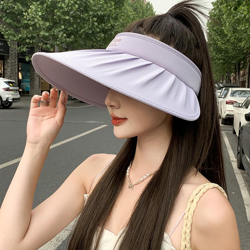 Anti-Ultraviolet Sun Helmet Easy To Carry Breathability Foldable Sunscreen Hat