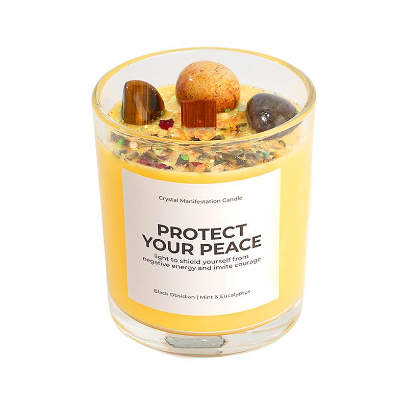 

Свечи без дыма большой емкости Изысканные свечи ручной работы Элегантная ароматерапия Аромат для свадебной комнаты Стиль высокого класса 8x9см