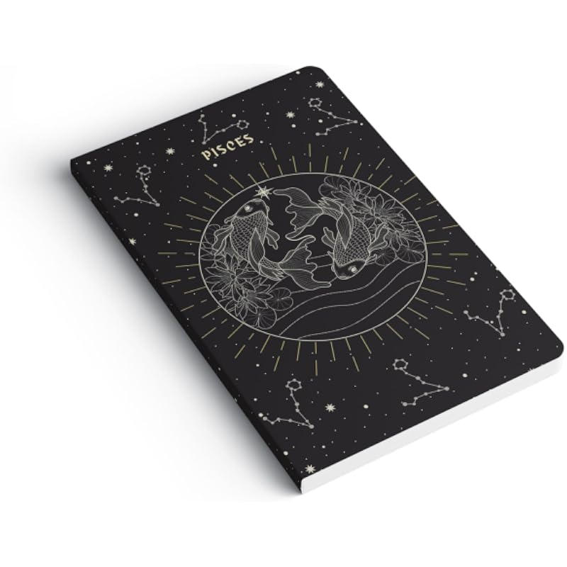 Factor Notes A5 Notebook: Ruled | 90 Gsm | 160 Pages(Pisces)