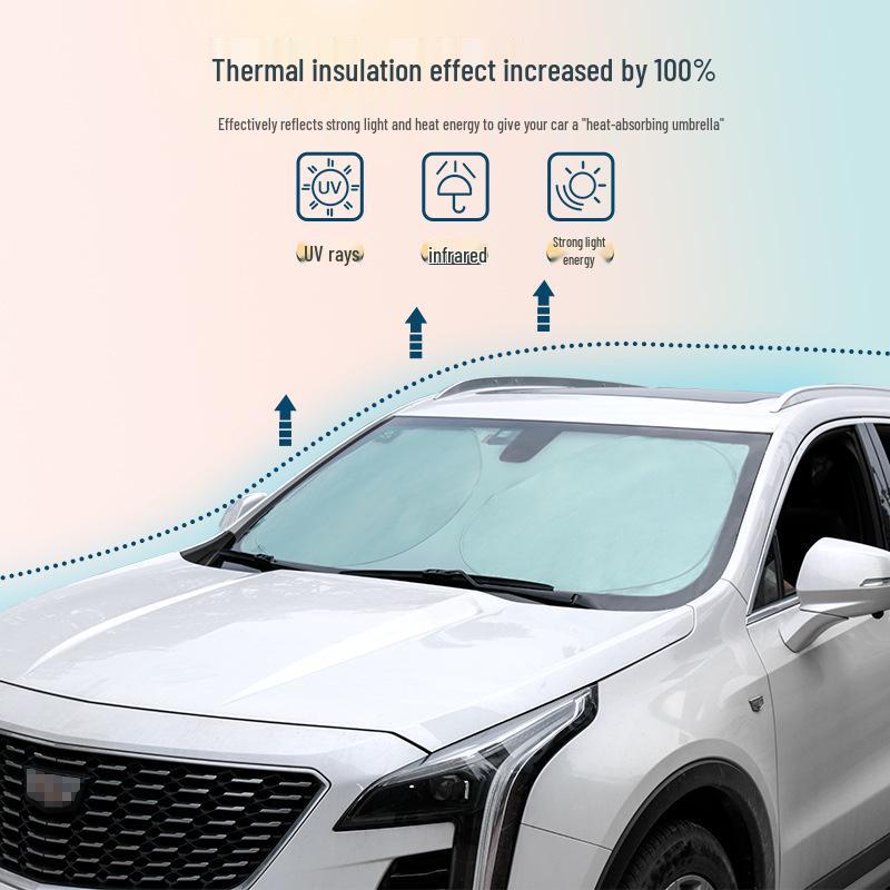 XPeng P7/P7i, G6, G9, G3, Mona M03 Frame-Type Car Front Windshield Sunshade