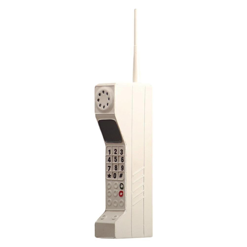 Simulace Vintage model telefonu Mobilní telefon Cihla Mobilní telefon Ornament Domácí dekorace