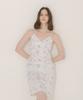 Aiseugadeuneiogongpal Cross-Stitch Floral Print Dress