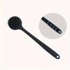 Silicone Long Handle Double-Sided Bath Brush for Exfoliation and Massage