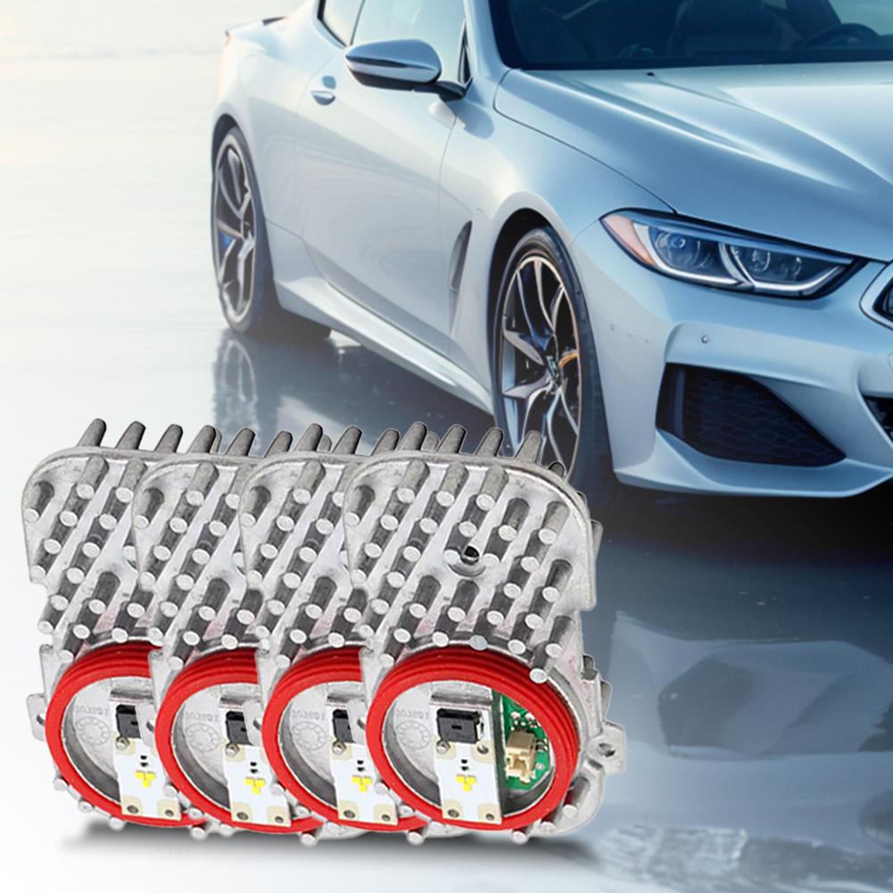 4Pcs White DRL Angel Eyes LED Modules Set 63117263051 Daytime Running Light For BMW 2014-2017 F80 M3 F82 M4 F32 4 SERIES