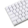 YMDK White Black Dolci Thick PBT 84 68 64 Blank Keyset OEM Profile Keycaps for MX Mechanical Keyboards Keychron K2 K6 Keycool Tada68 YD64 (White)
