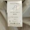 PUBLIC TOKYO Made in Japan Woll-Doppelmantel Lang 1 Grau Damen Gebraucht