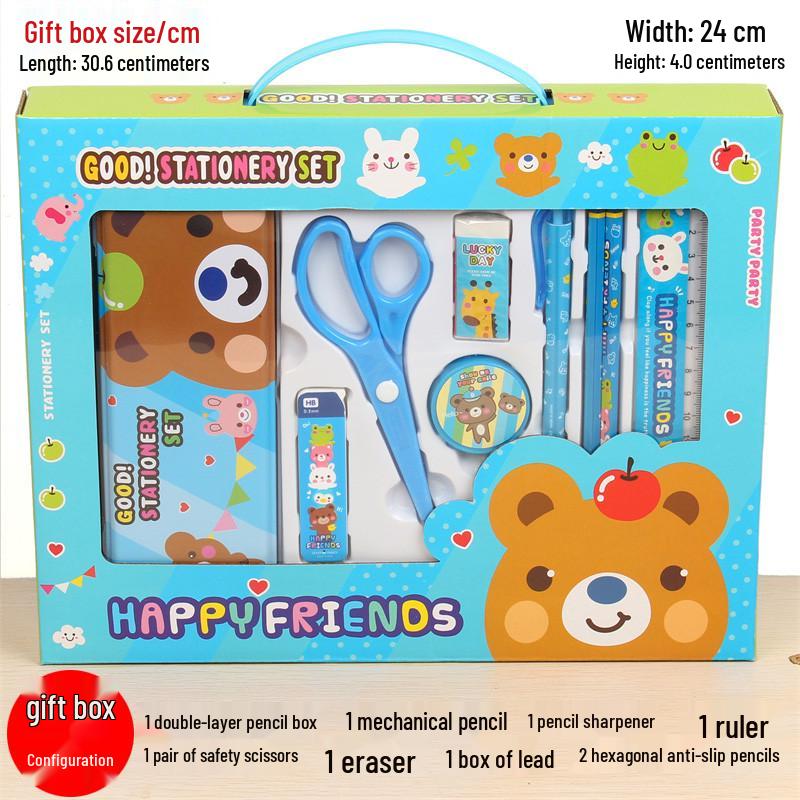 Geschenkset Schreibwaren für Kinder: Geburtstags- und Weihnachtsgeschenk für Jungen und Mädchen