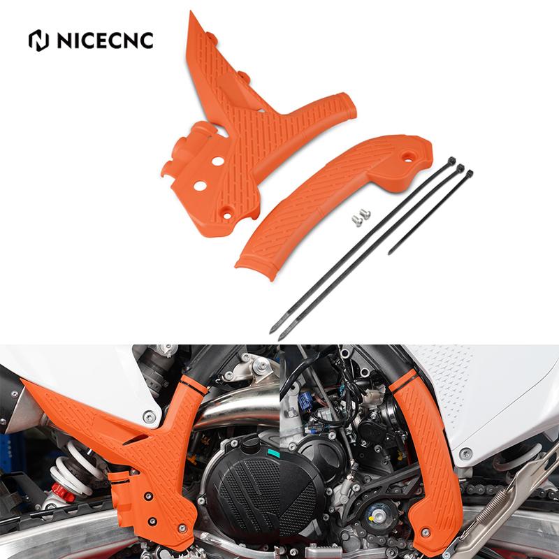 For KTM EXC 300 2024 Frame Guard Protector Cover EXC 250 EXC-F 350 EXC-F 450 XCW 500 2024 XC 200 SX 125 XCF 450 SXF 2023-2024