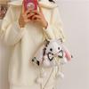 Hairy Doll Bag Bow Big Ears Bunny Doll Bag