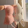 New Hairy Gathering Without Steel Rim Underwear Women's Autumn and Winter Comfortable Babes Beautiful Back Bra Bra